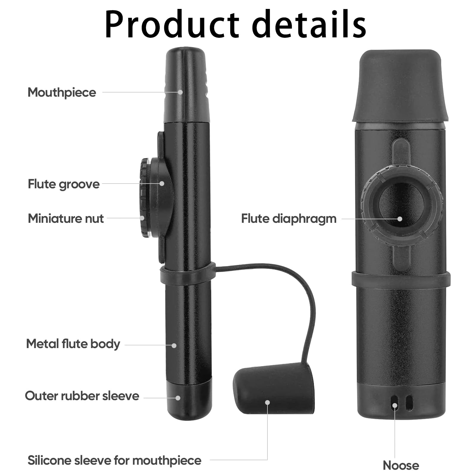 Kazoo Metal, Kazoo Instrument, Kazoo Musical Instrument, Kazoo
